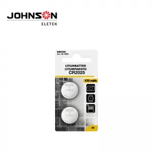 CR2025 3 Volt Lithium Coin Cell Battery, Long Lasting Power in Child Resistant Packaging