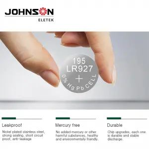 LR57 AG7 395 399 Battery 1.5V Electronic Alkaline Watch Batteries for Pens