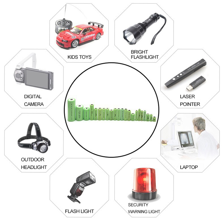 C Batteries 1.2V Ni-MH