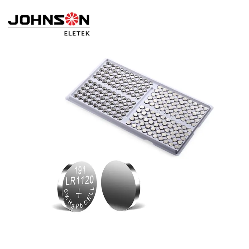 New Delivery for 1.5v Dry Cell Battery - LR55 AG8 0%hg pb 1.5V Alkaline Battery 42mAh Button Cell For Led Lights – Johnson