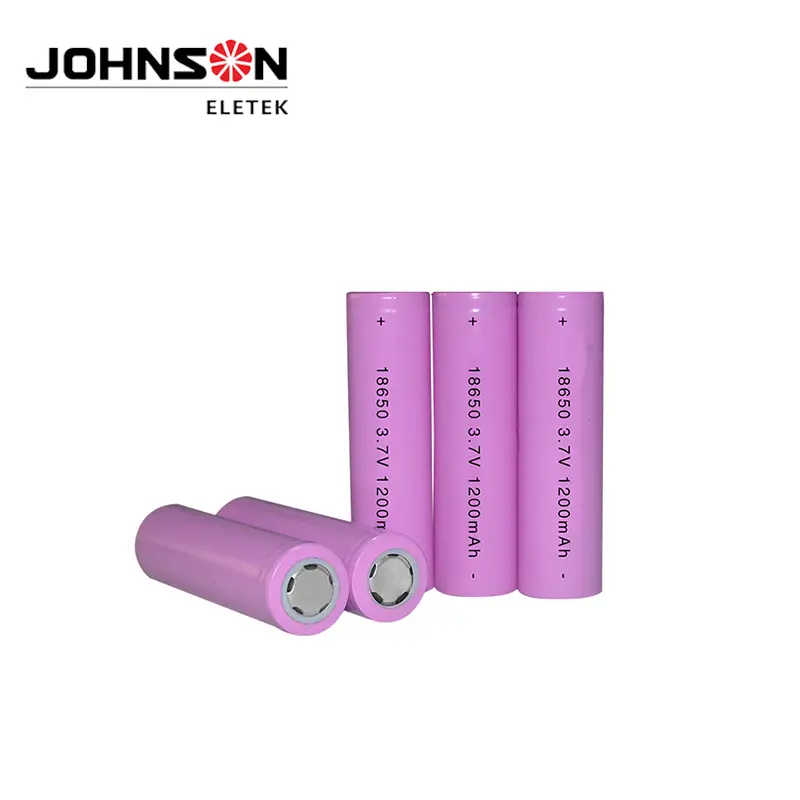 8 Year Exporter 18650 Lithium Ion Battery 3.7v 2000 - 18650 Lithium Li-ion Battery 3.7V 1200mAh Factory Price and Bulk Stock  – Johnson