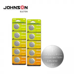 CR2450 Lithium Coin Cell-Replaces Battery 3V High Capacity for Electronic Cale