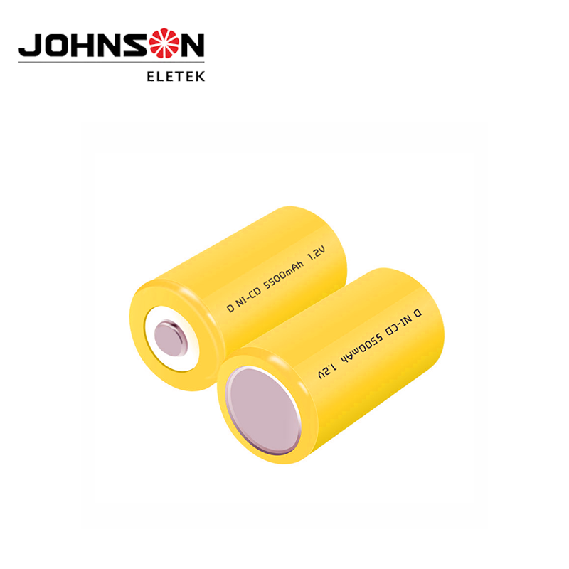 Factory For Cr2016 - Large capacity D Size 5500mAh NiCd Button Top Rechargeable Batteries for power tool – Johnson