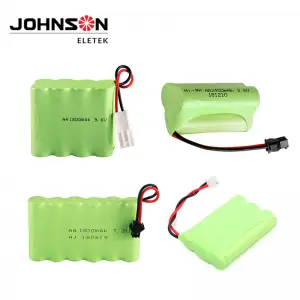 Rechargeable AA Batteries Pre-Charged, NiMH 1.2V High Capacity Double A for Solar Lights and Household Devices