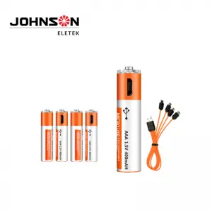 1.5V AAA Type-C Charging Triple A Lithium Ion Batteries Micro USB Rechargeable Li-ion Battery