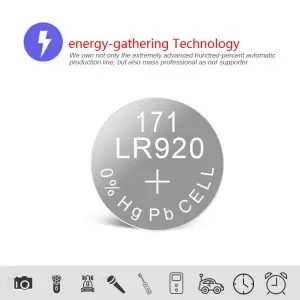 LR69 AG6 370/371 OEM Packaging Silver Oxide Button Coin Batteries