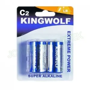 C Alkaline 1.5V LR14 Battery, High Performance C Cell Batteries for Toys & Electronic Devicesies