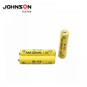AAA Battery NiCd 1.2V Rechargeable Batteries for Garden Landscaping Solar Lights