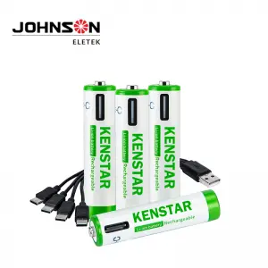 High Out 1.5v AA Double A Type C Usb Rechargeable Li-ion Batteries Cell Lithium ion Battery