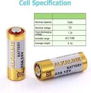 12V23A LRV08L L1028Alkaline Battery For Roller shutter remote control anti-theft device