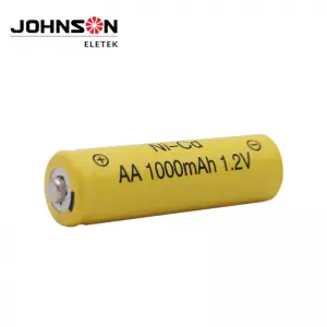 AA Rechargeable Battery NiCd 1.2V Battery Pack for Solar Lights, Garden Lights
