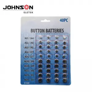 LR41 AG3 Button Batteries 1.5V Coin Battery L736 384 SR41SW CX41 Alkaline Cell Battery for Watch Toys Clock