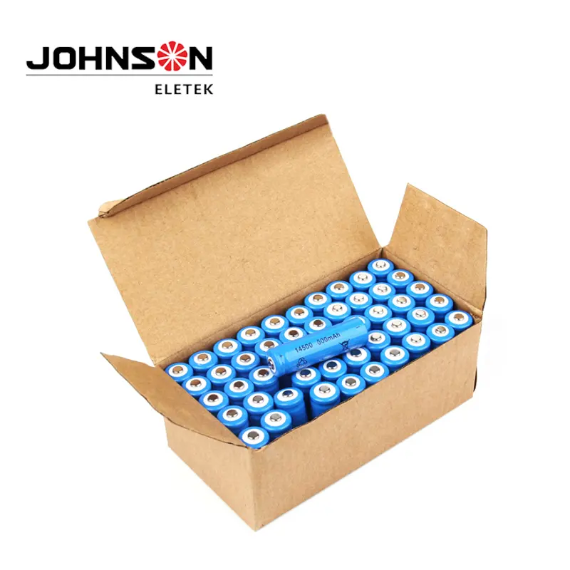 Factory Cheap Cr1216 - Factory Price Wholesale rechargeable Cylindrical Lithium Battery li-ion 14500 cell 3.7v Lithium Ion Battery – Johnson