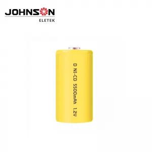 Large capacity D Size 5500mAh NiCd Button Top Rechargeable Batteries for power tool