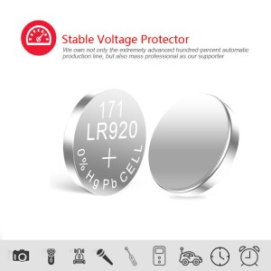 LR69 AG6 370/371 OEM Packaging Silver Oxide Button Coin Batteries