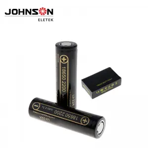 18650 3.7V 2200mAh High Capacity Rechargeable Lithium Li-ion Battery Cylindrical Cell