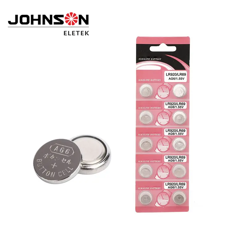 1.5v Alkaline Button Cell Battery Ag6