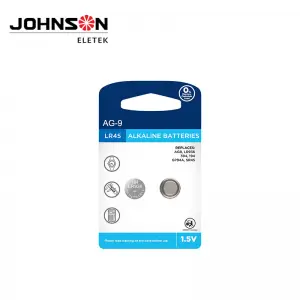 LR45 1.5V AG9 194 394 Button Cell Batteries Premium Alkaline Battery for Laser Sight