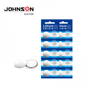 CR1616 70mAh 3V Lithium Coin Battery OEM/ODM Button Cell