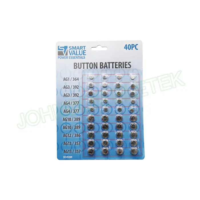 OEM/ODM Manufacturer Button Battery 3v Cr2016 - Button Battery AG2 – Johnson