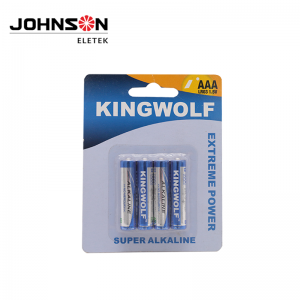 AAA Alkaline Batteries 1.5V LR03 AM-4 All-purpose Triple A battery for Household