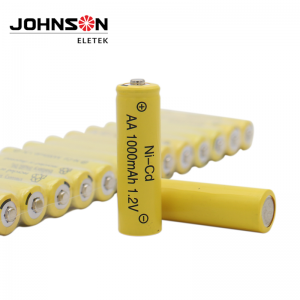 AA Rechargeable Battery NiCd 1.2V Battery Pack for Solar Lights, Garden Lights