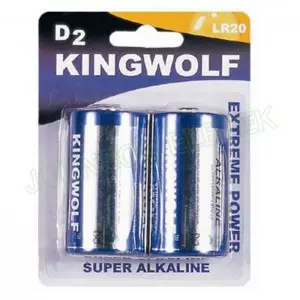 D Alkaline 1.5V LR20 Battery Replacement D Cell Batteries Great for High Drain Devices