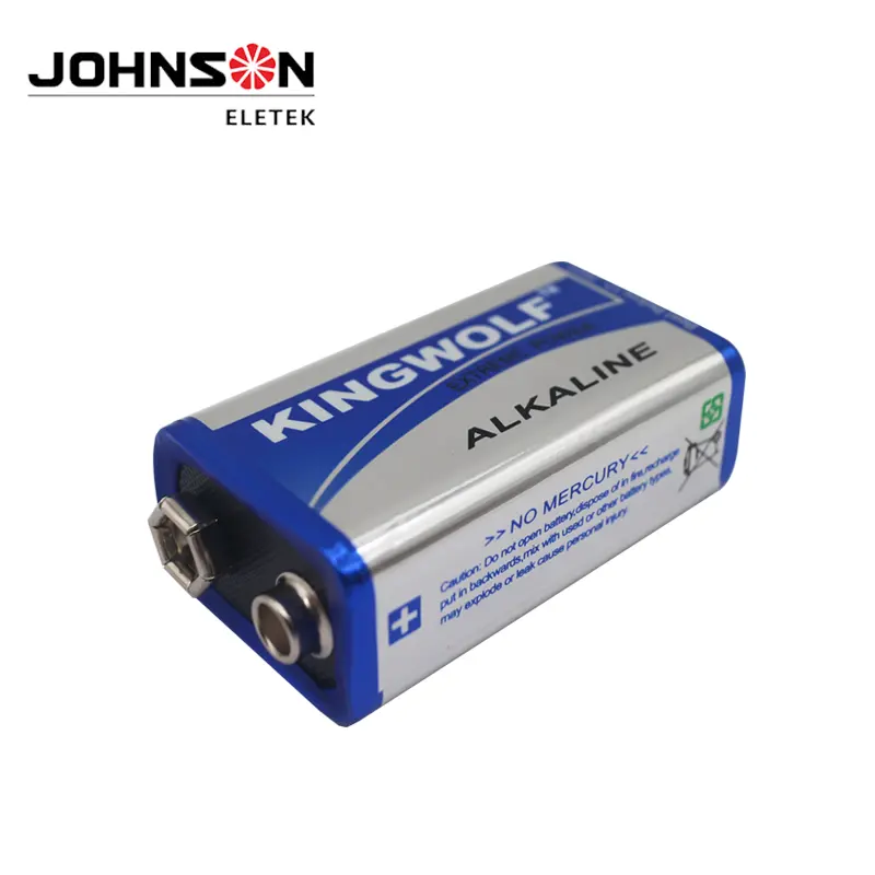 2019 High quality Lr14 C Um2 1.5v Alkaline Battery - 6LR61 9V Alkaline Battery, Disposable Battery for Smoke Alarms, Guitar Pickups, Microphones and More – Johnson