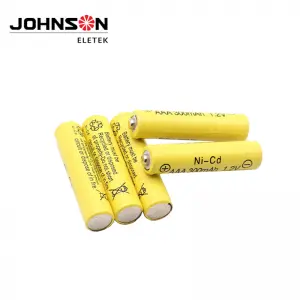 AAA Battery NiCd 1.2V Rechargeable Batteries for Garden Landscaping Solar Lights
