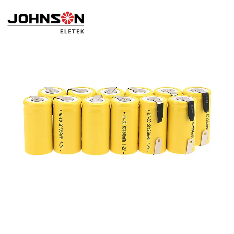Massive Selection for Dry Cells Batteries - Sub C NiCd Battery for Power Tools, 1.2V Flat Top Rechargeable Sub-C Cell Batteries – Johnson