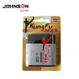3R12 4.5 Volt Super Heavy Duty Green Carbon Zinc Battery High Power Dry Cell